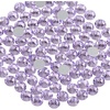 image:imageBeadsland 2880pcs Flat Back Crystal Rhinestones Round Gems for Nail Art and Craft Glue FixAquamarine ABSS102729mmViolet