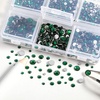 image:imageBeadsland 4300pcs Flatback RhinestonesOrange Rhinestone Nail Gems Round Crystal Rhinestones for CraftsMixed 6 Sizes with Picking Tweezers and Wax Pencil Kit SS6SS20HyacinthOrangeEmerald