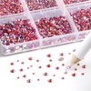 image:imageBeadsland 7200pcs Flatback RhinestonesSilver Rhinestone Nail Gems Round Crystal Rhinestones for CraftsMixed 6 Sizes with Wax Pencil Kit SS3SS10Silver HematiteHyacinth AB