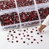 image:imageBeadsland 7200pcs Flatback RhinestonesSilver Rhinestone Nail Gems Round Crystal Rhinestones for CraftsMixed 6 Sizes with Wax Pencil Kit SS3SS10Silver HematiteDark Siam
