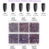 image:imageBeadsland 7200pcs Flatback RhinestonesSilver Rhinestone Nail Gems Round Crystal Rhinestones for CraftsMixed 6 Sizes with Wax Pencil Kit SS3SS10Silver HematitePurple Velvet