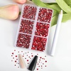 image:imageBeadsland 7200pcs Flatback RhinestonesSilver Rhinestone Nail Gems Round Crystal Rhinestones for CraftsMixed 6 Sizes with Wax Pencil Kit SS3SS10Silver HematiteLight Siam
