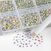 image:imageBeadsland 7200pcs Flatback RhinestonesSilver Rhinestone Nail Gems Round Crystal Rhinestones for CraftsMixed 6 Sizes with Wax Pencil Kit SS3SS10Silver Hematitecrystal AB