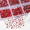 image:imageBeadsland 7200pcs Flatback RhinestonesSilver Rhinestone Nail Gems Round Crystal Rhinestones for CraftsMixed 6 Sizes with Wax Pencil Kit SS3SS10Silver HematiteLight Siam