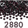 image:imageBeadsland Flatback Rhinestones Bulk14400pcs Crystal AB Rhinestones for Nails Crafts Clothes DIY Decoration Crystal AB SS20 4648mmAmethyst