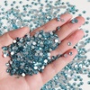 image:imageBeadsland Flatback Rhinestones Bulk14400pcs Crystal AB Rhinestones for Nails Crafts Clothes DIY Decoration Crystal AB SS20 4648mmAquamarine