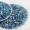 image:imageBeadsland Flatback Rhinestones Bulk14400pcs Crystal AB Rhinestones for Nails Crafts Clothes DIY Decoration Crystal AB SS20 4648mmAquamarine AB
