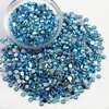 image:imageBeadsland Flatback Rhinestones Bulk14400pcs Crystal AB Rhinestones for Nails Crafts Clothes DIY Decoration Crystal AB SS20 4648mmAquamarine AB