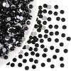 image:imageBeadsland Flatback Rhinestones Bulk14400pcs Crystal AB Rhinestones for Nails Crafts Clothes DIY Decoration Crystal AB SS20 4648mmBlack
