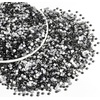 image:imageBeadsland Flatback Rhinestones Bulk14400pcs Crystal AB Rhinestones for Nails Crafts Clothes DIY Decoration Crystal AB SS20 4648mmBlack Diamond
