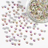 image:imageBeadsland Flatback Rhinestones Bulk14400pcs Crystal AB Rhinestones for Nails Crafts Clothes DIY Decoration Crystal AB SS20 4648mmCrystal AB