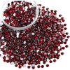 image:imageBeadsland Flatback Rhinestones Bulk14400pcs Crystal AB Rhinestones for Nails Crafts Clothes DIY Decoration Crystal AB SS20 4648mmDark Siam