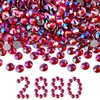 image:imageBeadsland Flatback Rhinestones Bulk14400pcs Crystal AB Rhinestones for Nails Crafts Clothes DIY Decoration Crystal AB SS20 4648mmHyacinth AB