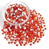 image:imageBeadsland Flatback Rhinestones Bulk14400pcs Crystal AB Rhinestones for Nails Crafts Clothes DIY Decoration Crystal AB SS20 4648mmHyacinthOrange