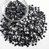 image:imageBeadsland Flatback Rhinestones Bulk14400pcs Crystal AB Rhinestones for Nails Crafts Clothes DIY Decoration Crystal AB SS20 4648mmJet Hematite