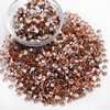 image:imageBeadsland Flatback Rhinestones Bulk14400pcs Crystal AB Rhinestones for Nails Crafts Clothes DIY Decoration Crystal AB SS20 4648mmLight Peach