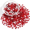 image:imageBeadsland Flatback Rhinestones Bulk14400pcs Crystal AB Rhinestones for Nails Crafts Clothes DIY Decoration Crystal AB SS20 4648mmLight Siam