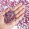 image:imageBeadsland Flatback Rhinestones Bulk14400pcs Crystal AB Rhinestones for Nails Crafts Clothes DIY Decoration Crystal AB SS20 4648mmLight Siam AB