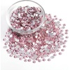 image:imageBeadsland Flatback Rhinestones Bulk14400pcs Crystal AB Rhinestones for Nails Crafts Clothes DIY Decoration Crystal AB SS20 4648mmLtRoseLtPink
