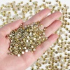 image:imageBeadsland Flatback Rhinestones Bulk14400pcs Crystal AB Rhinestones for Nails Crafts Clothes DIY Decoration Crystal AB SS20 4648mmMetal Sunlight