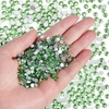image:imageBeadsland Flatback Rhinestones Bulk14400pcs Crystal AB Rhinestones for Nails Crafts Clothes DIY Decoration Crystal AB SS20 4648mmPeridot