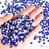 image:imageBeadsland Flatback Rhinestones Bulk14400pcs Crystal AB Rhinestones for Nails Crafts Clothes DIY Decoration Crystal AB SS20 4648mmSapphire