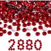 image:imageBeadsland Flatback Rhinestones Bulk14400pcs Crystal AB Rhinestones for Nails Crafts Clothes DIY Decoration Crystal AB SS20 4648mmSiam