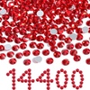 image:imageBeadsland Flatback Rhinestones Bulk14400pcs Crystal AB Rhinestones for Nails Crafts Clothes DIY Decoration Crystal AB SS20 4648mmSiam