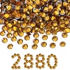 image:imageBeadsland Flatback Rhinestones Bulk14400pcs Crystal AB Rhinestones for Nails Crafts Clothes DIY Decoration Crystal AB SS20 4648mmTopaz
