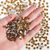 image:imageBeadsland Flatback Rhinestones Bulk14400pcs Crystal AB Rhinestones for Nails Crafts Clothes DIY Decoration Crystal AB SS20 4648mmTopaz