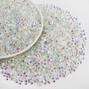 image:imageBeadsland Flatback Rhinestones Bulk14400pcs Crystal AB Rhinestones for Nails Crafts Clothes DIY Decoration Crystal AB SS20 4648mmTransparent AB