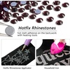 image:imageBeadsland Hotfix Rhinestones 1440pcs Flatback Crystal Rhinestones for Crafts Clothes DIY Decorations Light Siam AB SS12 3032mmAmethyst