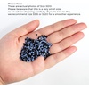 image:imageBeadsland Hotfix Rhinestones 1440pcs Flatback Crystal Rhinestones for Crafts Clothes DIY Decorations Light Siam AB SS12 3032mmBlack