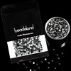 image:imageBeadsland Hotfix Rhinestones 1440pcs Flatback Crystal Rhinestones for Crafts Clothes DIY Decorations Light Siam AB SS12 3032mmBlack