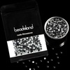 image:imageBeadsland Hotfix Rhinestones 1440pcs Flatback Crystal Rhinestones for Crafts Clothes DIY Decorations Light Siam AB SS12 3032mmBlack