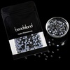 image:imageBeadsland Hotfix Rhinestones 1440pcs Flatback Crystal Rhinestones for Crafts Clothes DIY Decorations Light Siam AB SS12 3032mmBlack Diamond