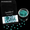 image:imageBeadsland Hotfix Rhinestones 1440pcs Flatback Crystal Rhinestones for Crafts Clothes DIY Decorations Light Siam AB SS12 3032mmBlue Zircon