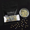 image:imageBeadsland Hotfix Rhinestones 1440pcs Flatback Crystal Rhinestones for Crafts Clothes DIY Decorations Light Siam AB SS12 3032mmCitrine AB