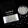 image:imageBeadsland Hotfix Rhinestones 1440pcs Flatback Crystal Rhinestones for Crafts Clothes DIY Decorations Light Siam AB SS12 3032mmCrystal Ab