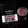 image:imageBeadsland Hotfix Rhinestones 1440pcs Flatback Crystal Rhinestones for Crafts Clothes DIY Decorations Light Siam AB SS12 3032mmDark Siam