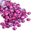 image:imageBeadsland Hotfix Rhinestones 1440pcs Flatback Crystal Rhinestones for Crafts Clothes DIY Decorations Light Siam AB SS12 3032mmFuchsia
