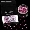 image:imageBeadsland Hotfix Rhinestones 1440pcs Flatback Crystal Rhinestones for Crafts Clothes DIY Decorations Light Siam AB SS12 3032mmFuchsia