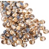 image:imageBeadsland Hotfix Rhinestones 1440pcs Flatback Crystal Rhinestones for Crafts Clothes DIY Decorations Light Siam AB SS12 3032mmGolden Shadow