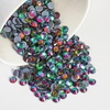 image:imageBeadsland Hotfix Rhinestones 1440pcs Flatback Crystal Rhinestones for Crafts Clothes DIY Decorations Light Siam AB SS12 3032mmGreen Volcano