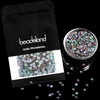 image:imageBeadsland Hotfix Rhinestones 1440pcs Flatback Crystal Rhinestones for Crafts Clothes DIY Decorations Light Siam AB SS12 3032mmGreen Volcano
