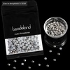 image:imageBeadsland Hotfix Rhinestones 1440pcs Flatback Crystal Rhinestones for Crafts Clothes DIY Decorations Light Siam AB SS12 3032mmHematite