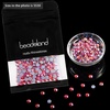 image:imageBeadsland Hotfix Rhinestones 1440pcs Flatback Crystal Rhinestones for Crafts Clothes DIY Decorations Light Siam AB SS12 3032mmHyacinth Ab
