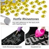 image:imageBeadsland Hotfix Rhinestones 1440pcs Flatback Crystal Rhinestones for Crafts Clothes DIY Decorations Light Siam AB SS12 3032mmLemon Yellow