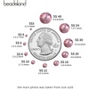 image:imageBeadsland Hotfix Rhinestones 1440pcs Flatback Crystal Rhinestones for Crafts Clothes DIY Decorations Light Siam AB SS12 3032mmLight Amethyst