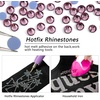 image:imageBeadsland Hotfix Rhinestones 1440pcs Flatback Crystal Rhinestones for Crafts Clothes DIY Decorations Light Siam AB SS12 3032mmLight Amethyst